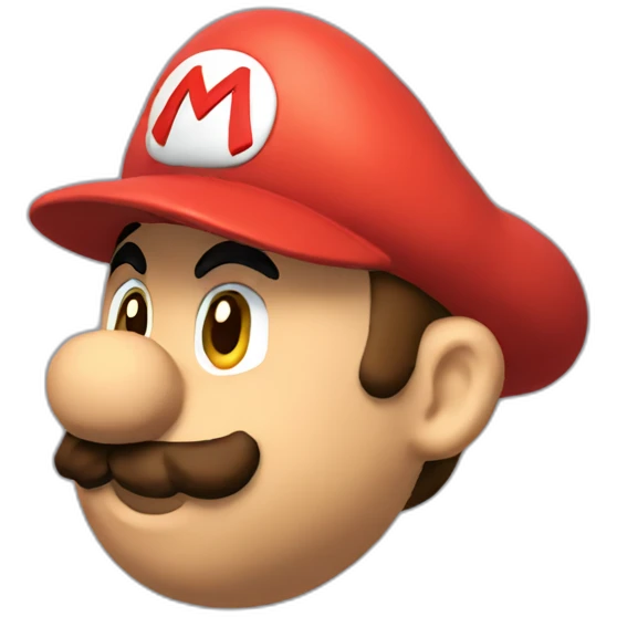 pregnant mario side view emoji