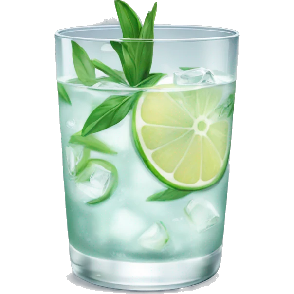 Gin and tonic  emoji
