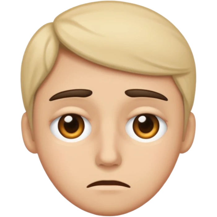 Tired with baggy eyes emoji