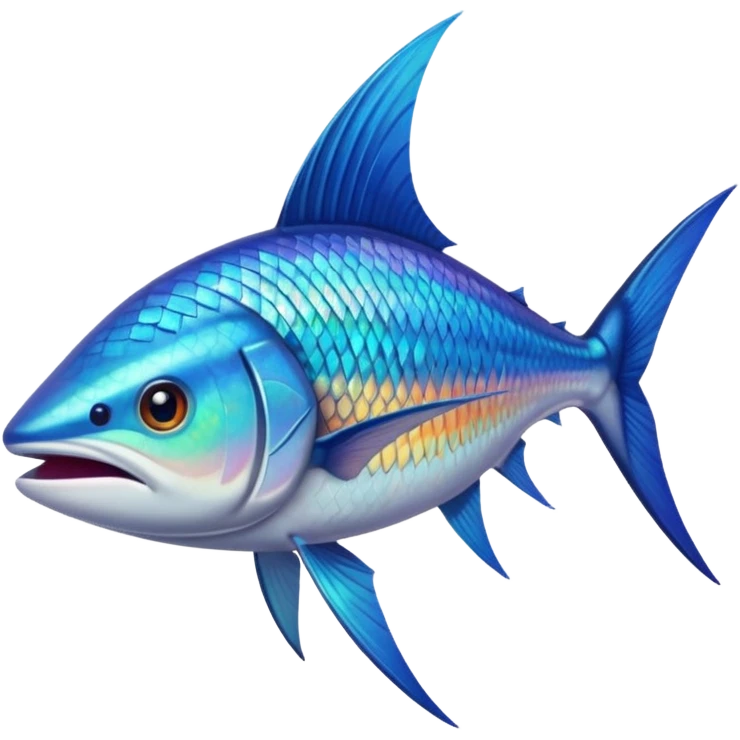 marlin fish pointy snout emoji