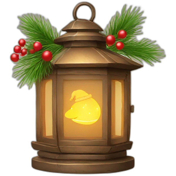 christmas-lantern-with-decoration emoji