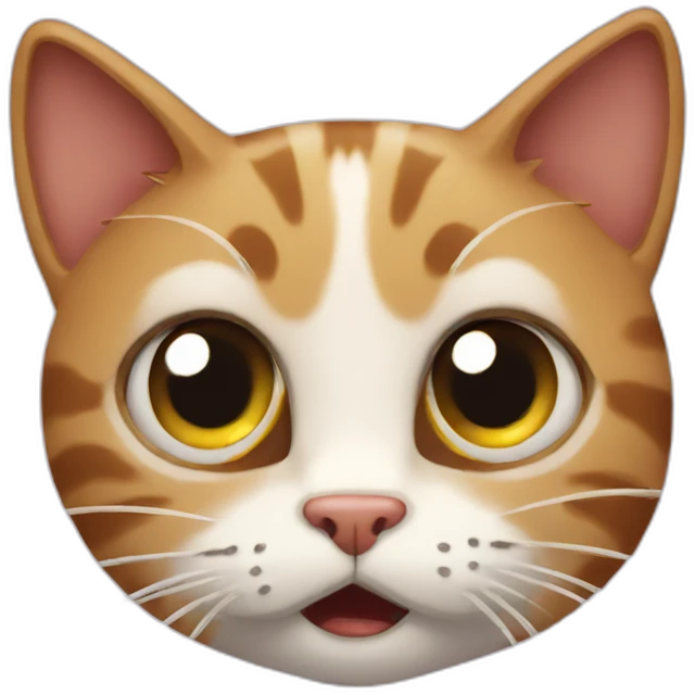 cat scared emoji