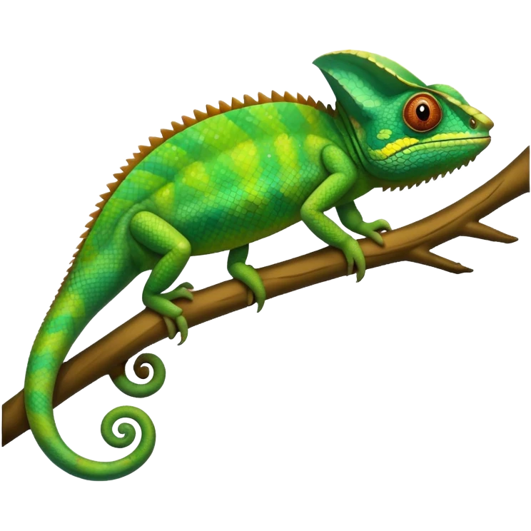 Caméléon solo  emoji