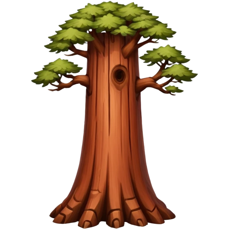 Redwood tree emoji