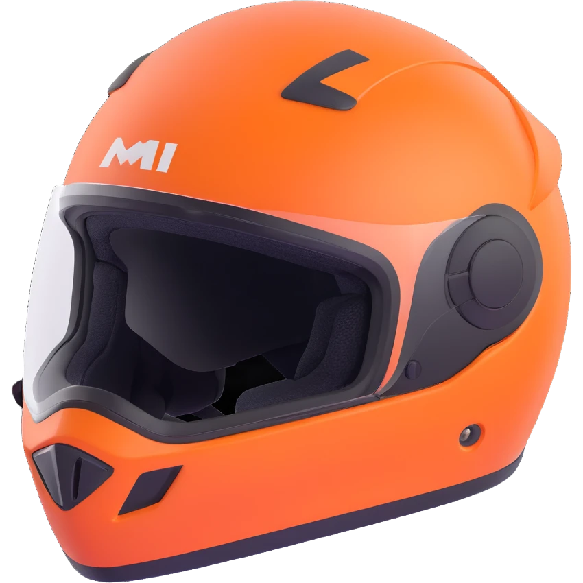 modern snowmobile helmet, any color except white, sleek and modern design emoji