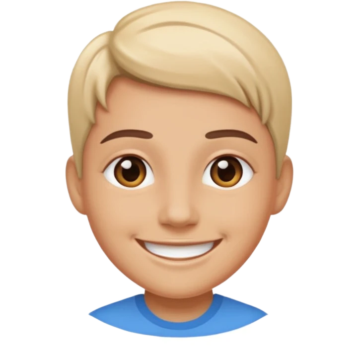 Mavi doğru emoji