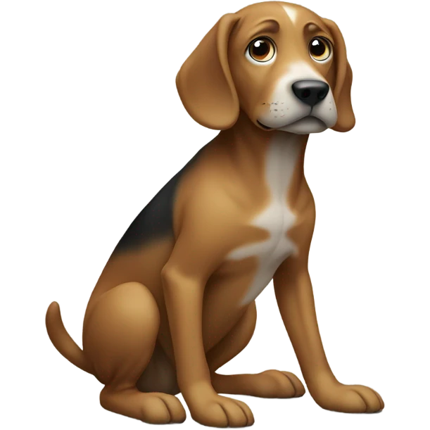 Pooping dog  emoji