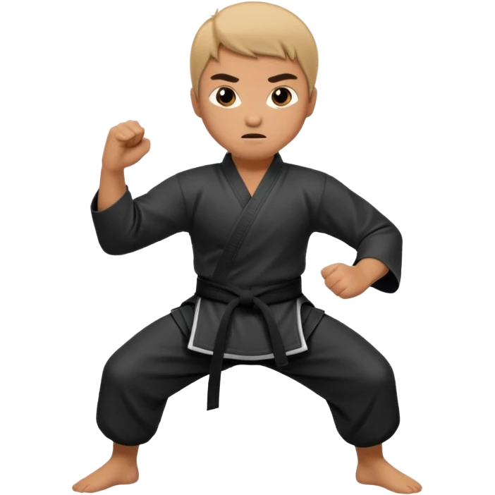 Kung fu emoji
