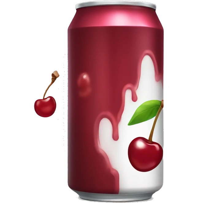  Can of Cherry cola emoji
