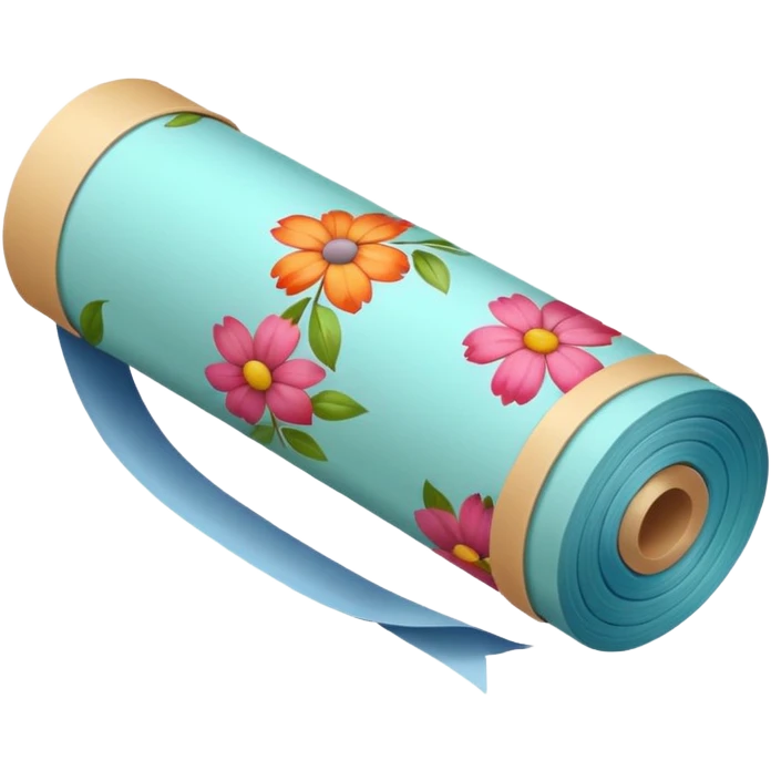 Roll of wallpaper emoji