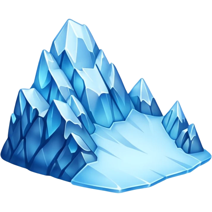 cute glacier  emoji