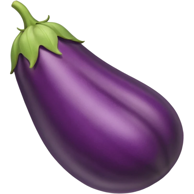eggplant with ring around it emoji