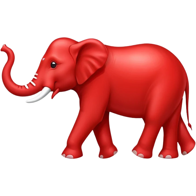 US Republican Party elephant logo red emoji