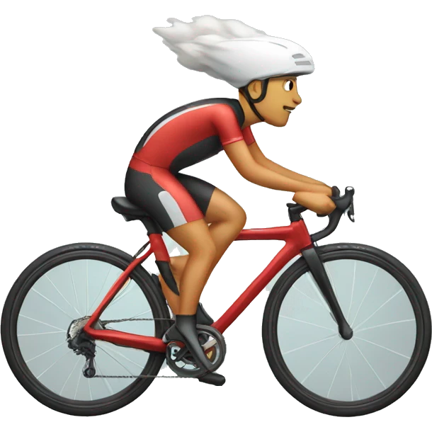 Cyclist Rocket emoji