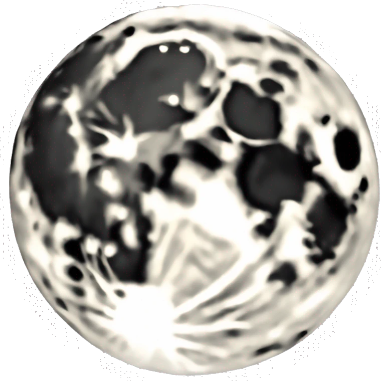 Real Moon emoji
