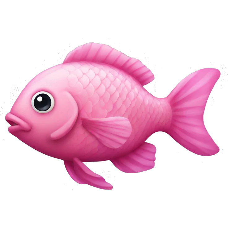 pink fish emoji