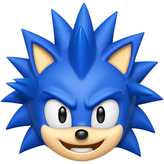 Faz o emoji de sonic emoji