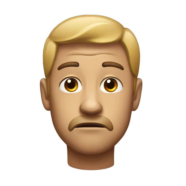 Disappointed  emoji