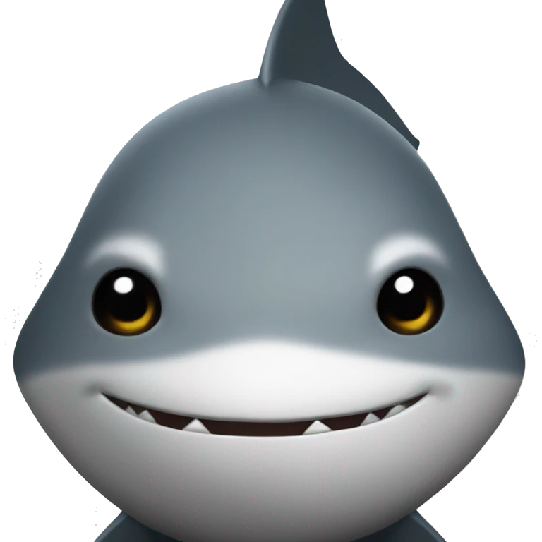 Un requin ninja emoji