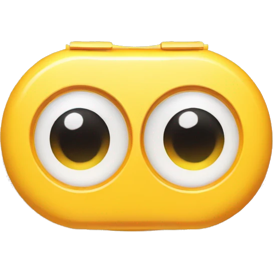 left/right contact lens case emoji