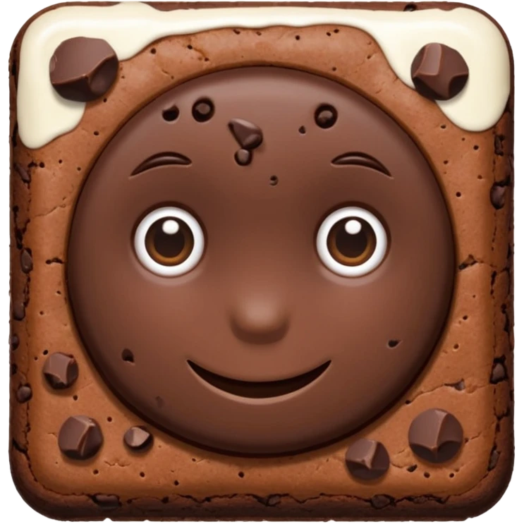 brownie emoji