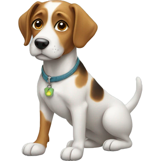 Dog wearing shoes  emoji