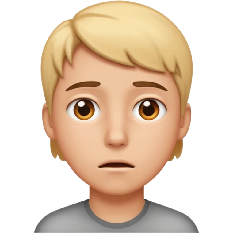 Nervous face sweating looking to the side  emoji