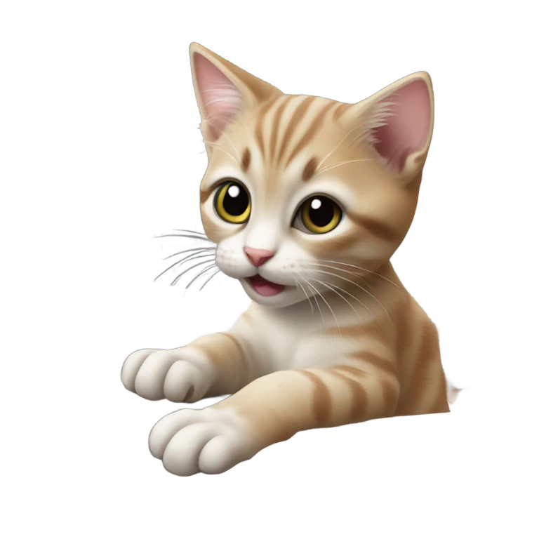 kitty playing video games emoji