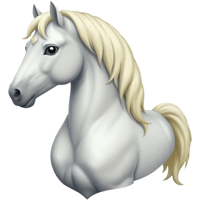 white horse emoji
