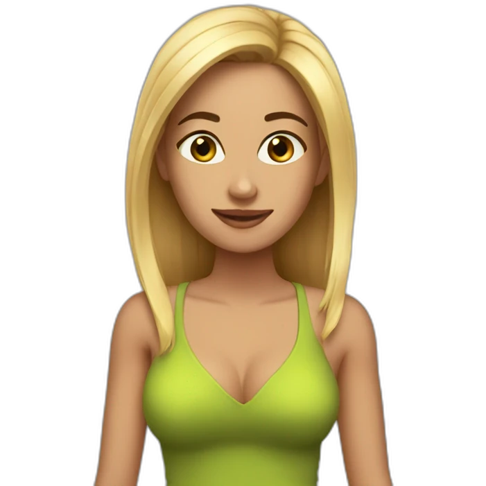 Hot girl emoji