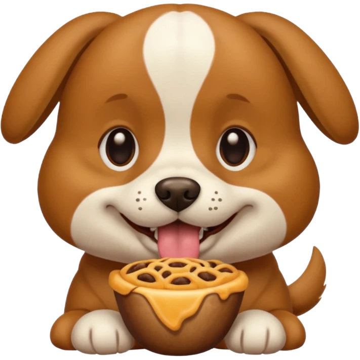 dog eating a dog  emoji