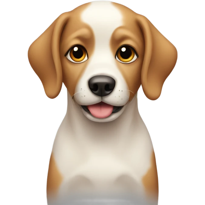 Cute dog emoji