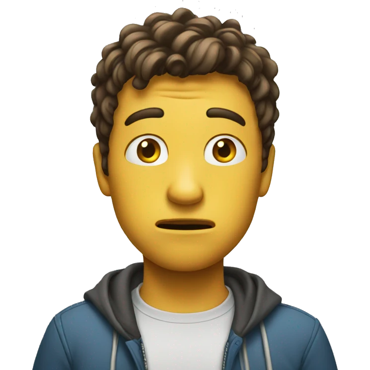 Confused  emoji