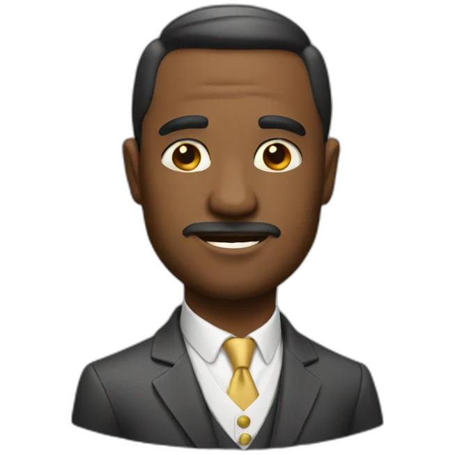 Rich man emoji