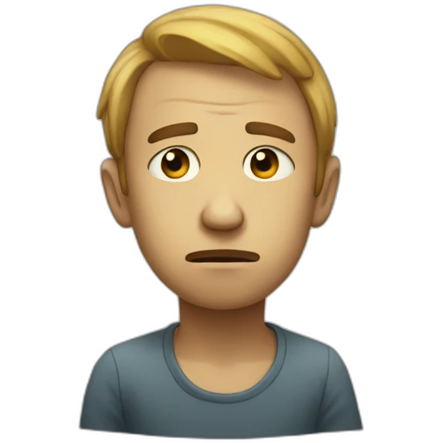 sad emoji