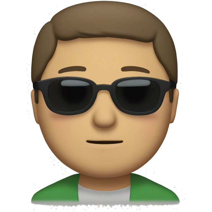 Cartman Sunglasses emoji