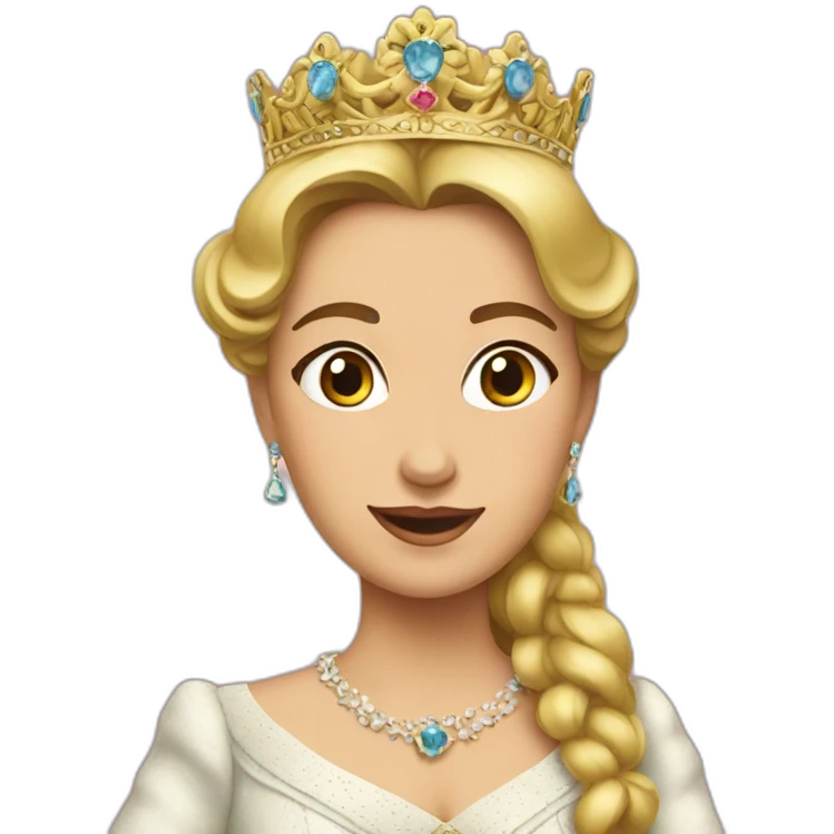 reina Isabel emoji
