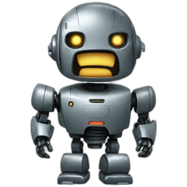 Angry robot emoji