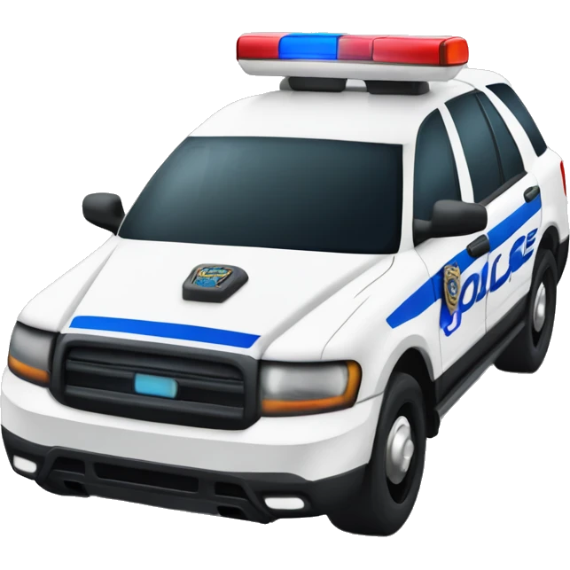 police car with paragraph DeltaQTA emoji