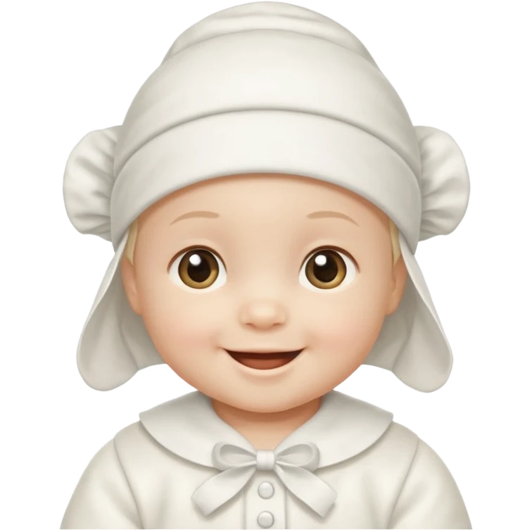 Minik tatlı bebek emoji