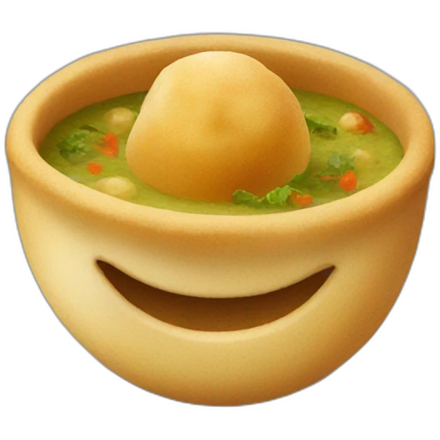 pani puri indian dish emoji
