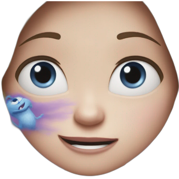 Fear in the movie Inside Out emoji