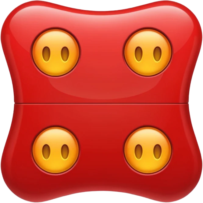 Red wuad emoji