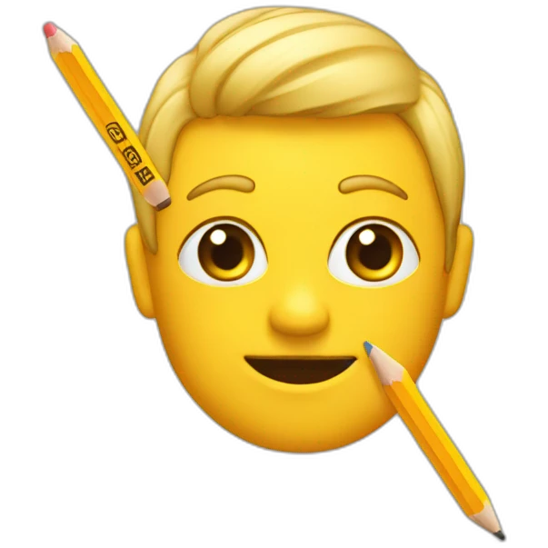 Lame de taille crayon emoji