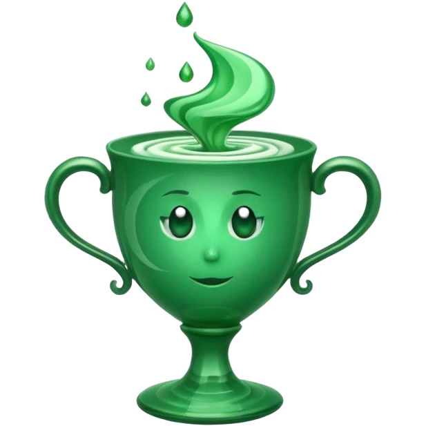 poison in elegant cup emoji
