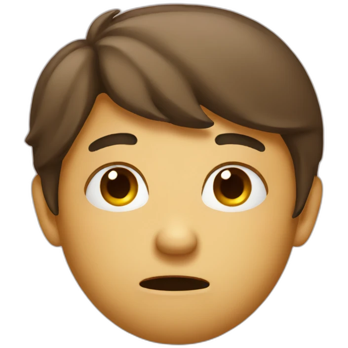 confusing face emoji