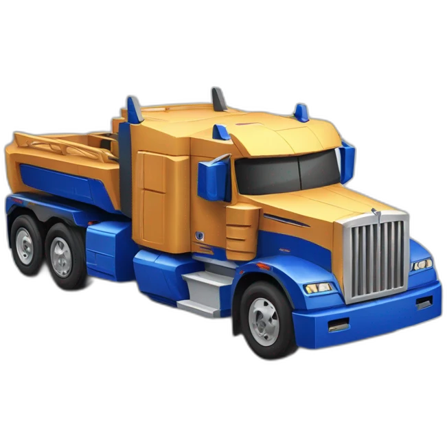 optimus prime car emoji