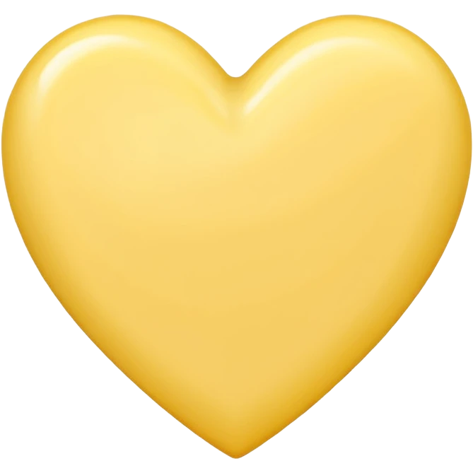 butter yellow heart emoji