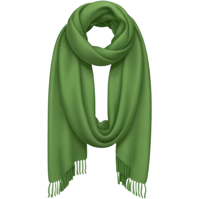 green scarf  emoji