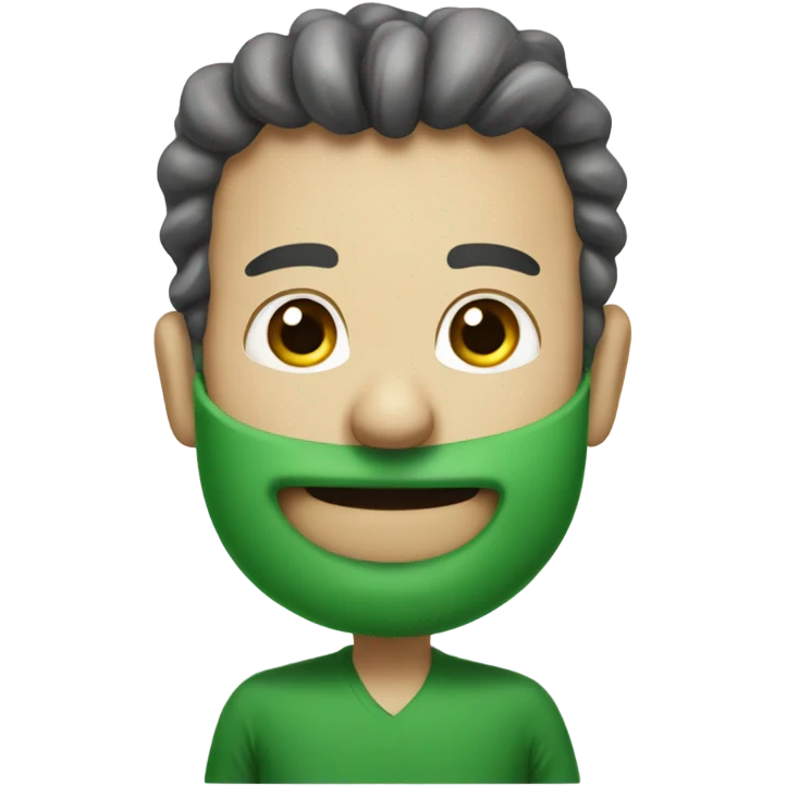 Noeud vert emoji